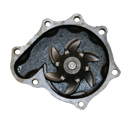 Rareelectrical - Engine Coolant Pump Compatible With Mazda Heavy-Duty Cast Iron Housing Belt Driven Standard Rotation - Image 2