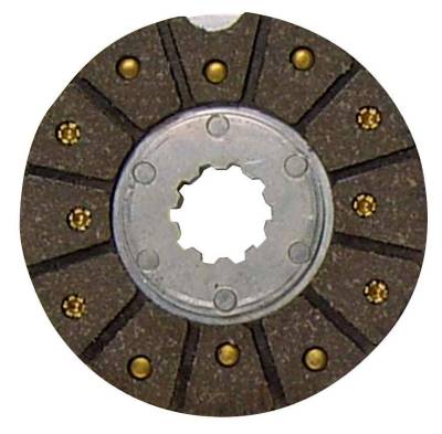Rareelectrical - Brake Disc 6.5 Inch Od 3.5 Inch Id 10 Spline Compatible With Case International Harvester B414 424 - Image 2