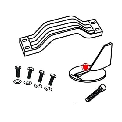 Zinc Anode Kit Compatible With Yamaha 150-200Hp Hpdi Saltwater Marine Sacrificial Anode Set