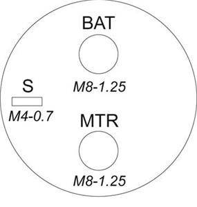 Rareelectrical - 24V Starter Solenoid Compatible With Komatsu 0-47100-3590 0-47100-3592 0-47100-4360 - Image 3