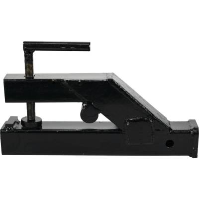 Rareelectrical - Bucket Clamp Trailer Hitch Receiver Compatible With Tractor Skid Steer Front Loader Bucket 2 Inch - Image 3