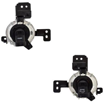 Rareelectrical - New Pair Of Fog Lights Compatible With Kia Sportage S Sport Utility 2020-2022 By 92201 D9500 - Image 2