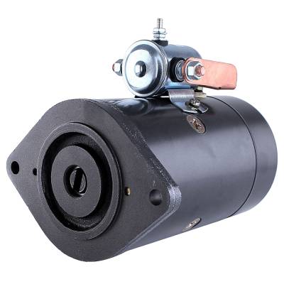 Rareelectrical - 12V Primer Pump Motor Compatible With Hale Fire Truck Primer Pumps 2Kw Clockwise Prestolite 46-3663 - Image 2