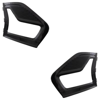 Rareelectrical - New Front Left And Front Right Fog Light Trim Compatible With Ford Fusion Se 4 Cyl 2.0L Fusion Sel 4 - Image 3