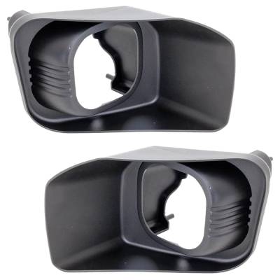 Rareelectrical - New Front Left And Front Right Fog Light Trim Compatible With Ford F-350 Super Duty King Ranch 8 Cyl - Image 1