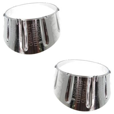 Rareelectrical - New Front Left And Front Right Fog Light Trim Compatible With Mini Cooper Base Cooper Coupe - Image 5