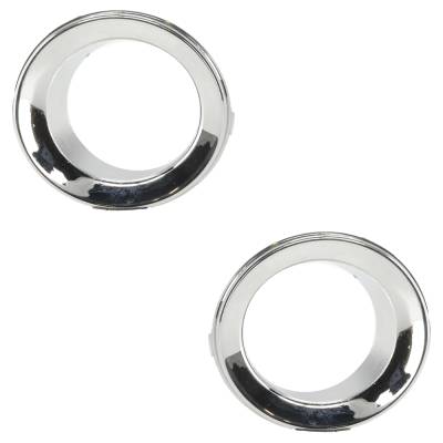 Rareelectrical - New Front Left And Front Right Fog Light Trim Compatible With Mini Cooper Base 4 Cyl 1.6L 2005-2008 - Image 2