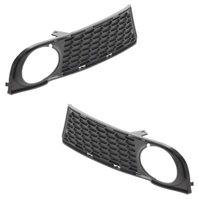 Rareelectrical - New Front Left And Front Right Fog Light Trim Compatible With Bmw 128I Base 2008-2013 By 51118045449 - Image 2