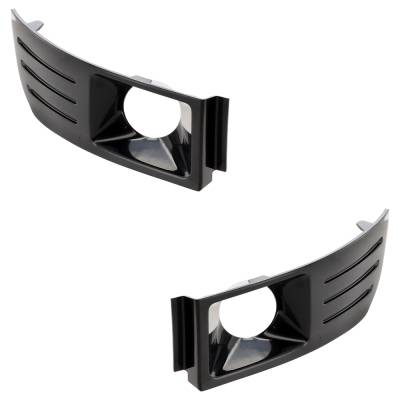 Rareelectrical - New Front Left And Front Right Fog Light Trim Compatible With Ford Flex Se Flex Titanium 2009-2012 - Image 2