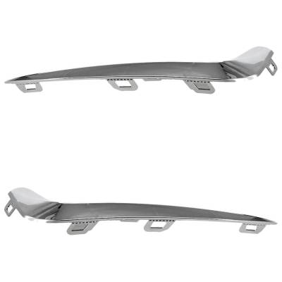 Rareelectrical - New Front Left And Front Right Fog Light Trim Compatible With Chrysler Pacifica Touring 6 Cyl 3.6L - Image 1