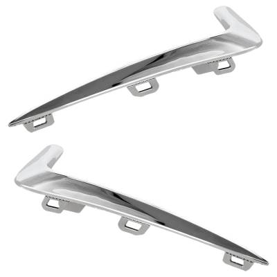 Rareelectrical - New Front Left And Front Right Fog Light Trim Compatible With Chrysler Pacifica Touring 6 Cyl 3.6L - Image 2