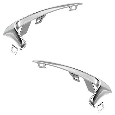 Rareelectrical - New Front Left And Front Right Fog Light Trim Compatible With Chrysler Pacifica Touring 6 Cyl 3.6L - Image 5