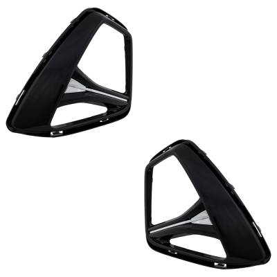 Rareelectrical - New Front Left And Front Right Fog Light Trim Compatible With Chevrolet Blazer Premier 2019-2022 By - Image 2