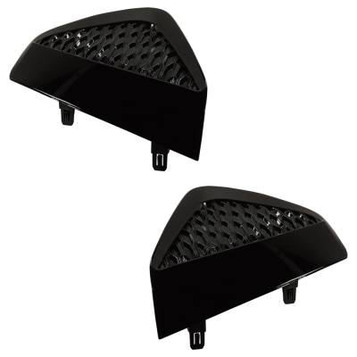 Rareelectrical - New Front Left And Front Right Fog Light Cover Compatible With Nissan Murano Sl 6 Cyl 3.5L Murano S - Image 2