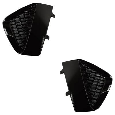 Rareelectrical - New Front Left And Front Right Fog Light Cover Compatible With Nissan Murano Midnight Edition 6 Cyl - Image 6