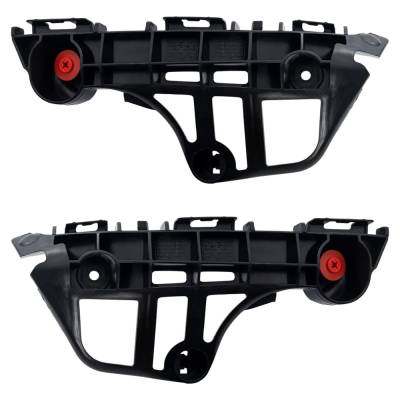 New Front Left And Front Right Bumper Cover Support Compatible With Toyota Prius Prime Upgrade 4 Cyl