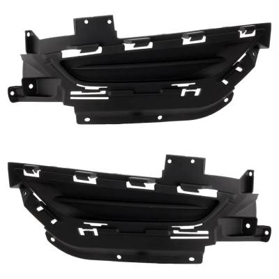 Rareelectrical - New Front Left And Front Right Fog Light Cover Compatible With Chrysler 200 S 200 Lx 2015-2017 - Image 1