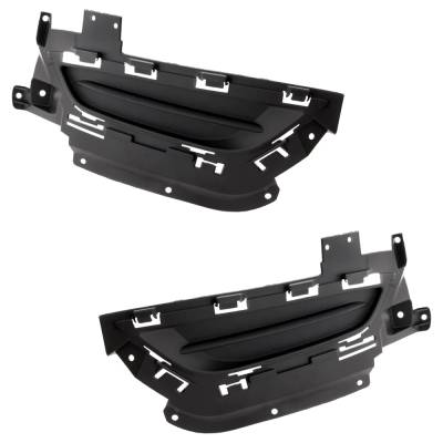 Rareelectrical - New Front Left And Front Right Fog Light Cover Compatible With Chrysler 200 S 200 Lx 2015-2017 - Image 2