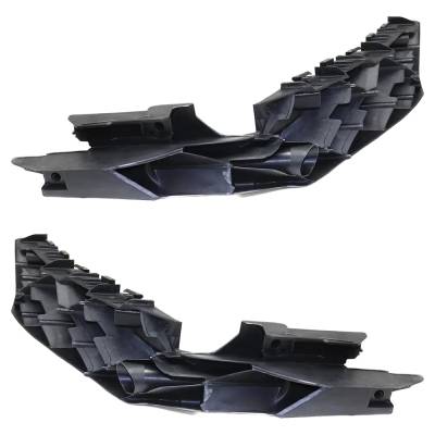 Rareelectrical - New Front Left And Front Right Bumper Bracket Compatible With Jeep Grand Cherokee Trailhawk 8 Cyl - Image 3