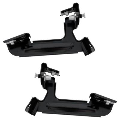 Rareelectrical - New Front Left And Front Right Bumper Bracket Compatible With Cadillac Chevrolet Gmc Escalade Esv V - Image 2