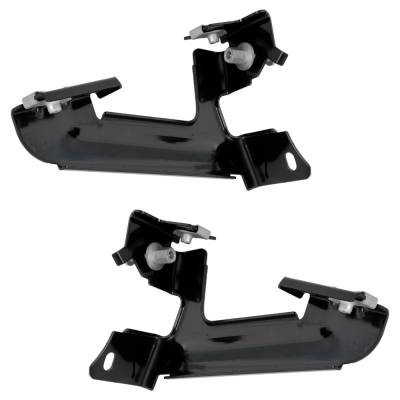 Rareelectrical - New Front Left And Front Right Bumper Bracket Compatible With Cadillac Chevrolet Gmc Escalade Esv V - Image 3