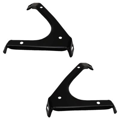 Rareelectrical - New Front Left And Front Right Bumper Bracket Compatible With Ford F-450 Super Duty Xlt 10 Cyl 6.8L - Image 2