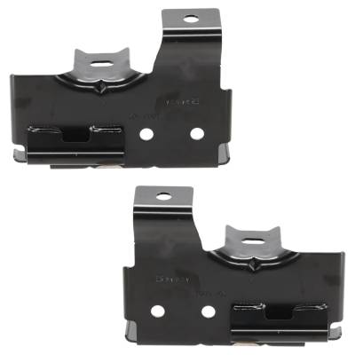 Rareelectrical - New Front Left And Front Right Bumper Bracket Compatible With Gmc Sierra 3500 Wt 8 Cyl 8.1L Sierra - Image 2