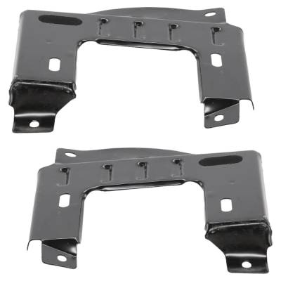 Rareelectrical - New Front Left And Front Right Bumper Bracket Compatible With Ford Lincoln Mark Lt Base 8 Cyl 5.4L - Image 1