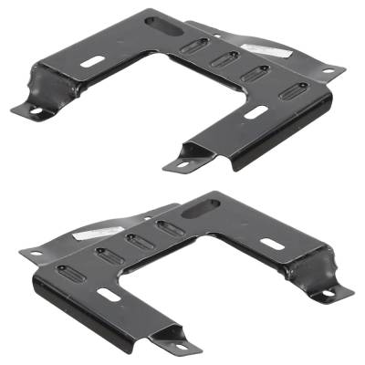 Rareelectrical - New Front Left And Front Right Bumper Bracket Compatible With Ford Lincoln Mark Lt Base 8 Cyl 5.4L - Image 2