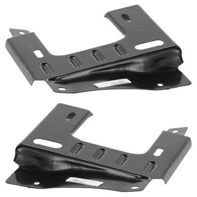 Rareelectrical - New Front Left And Front Right Bumper Bracket Compatible With Ford Lincoln Mark Lt Base 8 Cyl 5.4L - Image 5