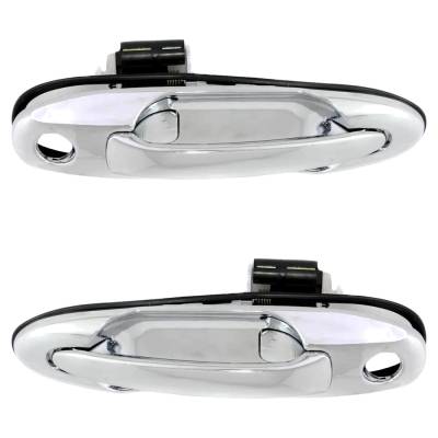 Rareelectrical - Front Driver And Passenger Side Exterior Door Handle Compatible With 2001-2007 Toyota Tundra Toyota - Image 4