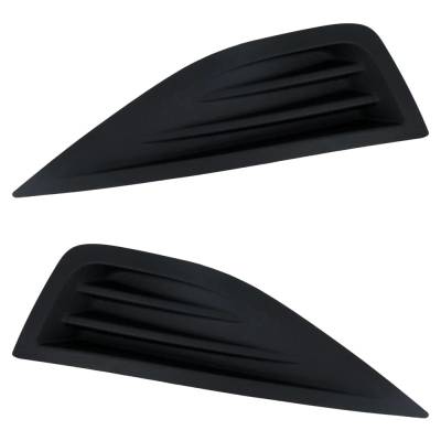 Front Left And Front Right Fog Light Cover Compatible With Ford Taurus Se 2010-2012 By Fo1038201