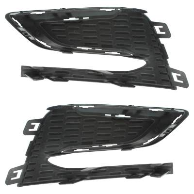 Rareelectrical - New Front Left And Front Right Fog Light Cover Compatible With Chevrolet Cruze Premier 2016-2018 By - Image 6