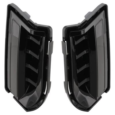 Rareelectrical - New Front Left And Front Right Fog Light Cover Compatible With Gmc Terrain Sle Terrain Slt 2016-2017 - Image 3