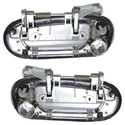 Rareelectrical - Front Left And Right Exterior Door Handle Compatible With 1997-2004 Ford Expedition Ford F-150 - Image 5