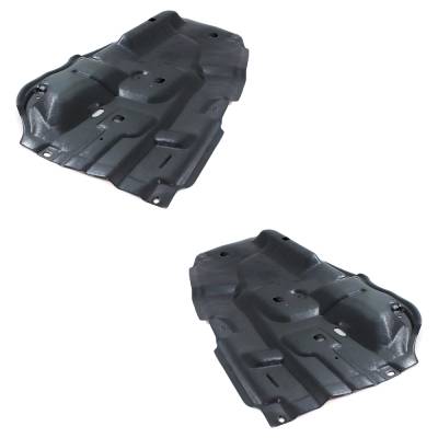 Rareelectrical - Lower Engine Cover Splash Shield Compatible With 2011-2012 Toyota Avalon 3.5L V6 Front Left And - Image 3