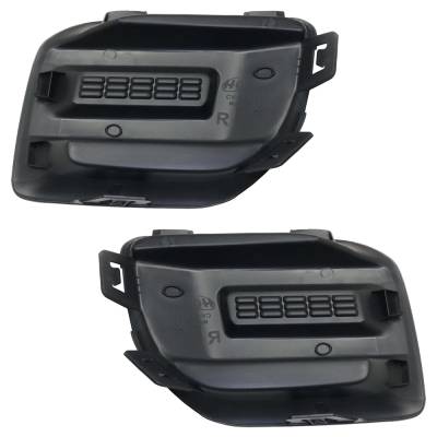 Rareelectrical - New Front Left And Front Right Fog Light Cover Compatible With Gmc Canyon All Terrain Canyon Sle - Image 5