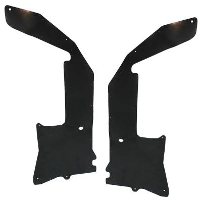 Engine Splash Guard Compatible With 1998-2004 Nissan Frontier Left And Right Plastic Guard