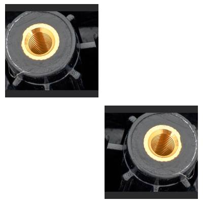 Rareelectrical - Rear Left And Right Exterior Door Handle Compatible With 2014-2019 Toyota Corolla Smooth Black - Image 7