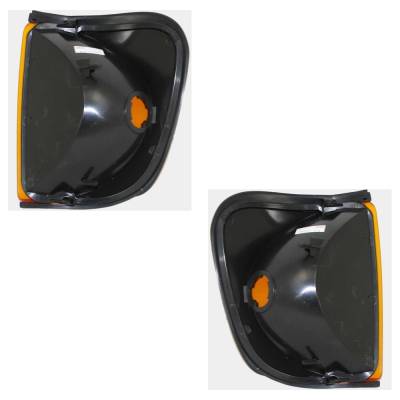 Rareelectrical - New Pair Of Corner Light Compatible With Ford E-150 Base 8 Cyl 5.4L 2003 For Models With Production - Image 4