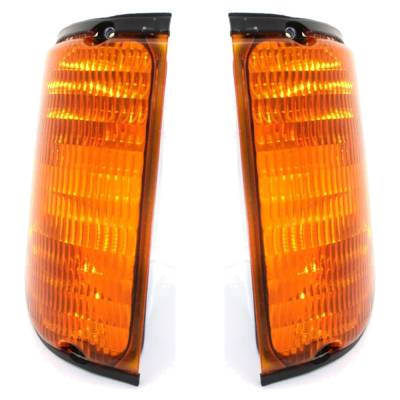 Rareelectrical - New Pair Of Corner Light Compatible With Ford E-550 Super Duty Custom 10 Cyl 6.8L 2003 For Models - Image 2