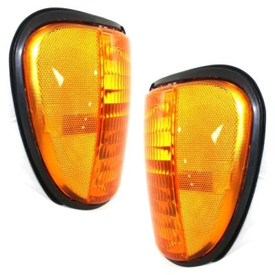 Rareelectrical - New Pair Of Corner Light Compatible With Ford E-350 Super Duty Chateau 8 Cyl 6.0L 2002-2007 By - Image 3