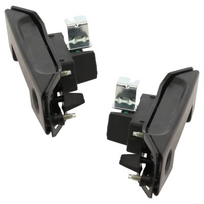 Rareelectrical - Set Of 2 Rear Exterior Door Handle Compatible With 2013-2021 Nissan Nv200 Chevrolet City Textured - Image 3