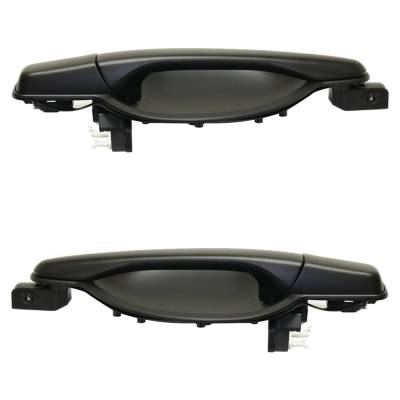 Rareelectrical - Rear Left And Right Exterior Door Handle Compatible With 2004-2011 Mitsubishi Endeavor Primed - Image 4
