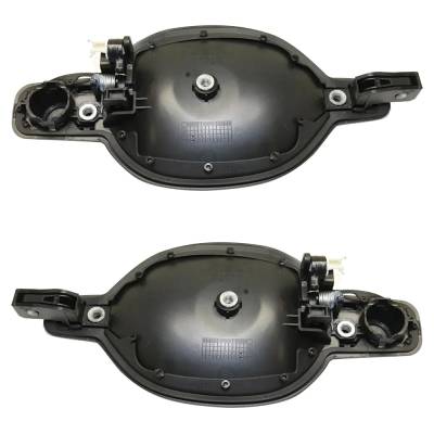 Rareelectrical - Rear Left And Right Exterior Door Handle Compatible With 2004-2011 Mitsubishi Endeavor Primed - Image 5