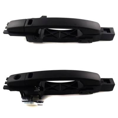 Rareelectrical - Front Pair Exterior Door Handle Compatible With 2007-2012 Nissan Sentra Primed Paintable Without Key - Image 7