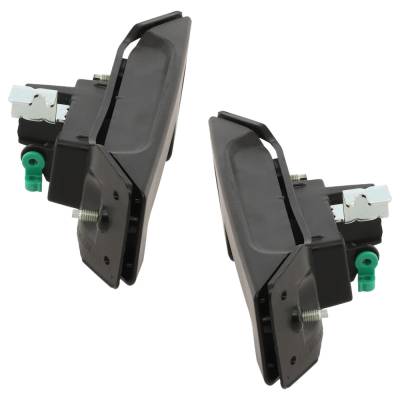 Rareelectrical - Set Of 2 Rear Exterior Door Handle Compatible With 2013-2021 Chevrolet City Nissan Nv200 Textured - Image 8