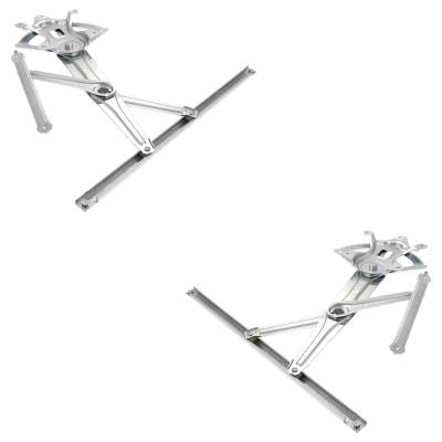 Rareelectrical - New Front Left And Front Right Window Regulator Compatible With Scion Toyota Corolla L 4 Cyl 1.8L - Image 2