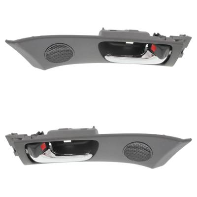 Rareelectrical - Front Left And Right Interior Door Handle Compatible With 2002-2006 Lexus Es300 Lexus Es330 Chrome - Image 4