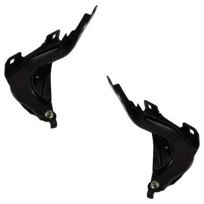 Rareelectrical - New Pair Of Hood Hinge Compatible With Jeep Cherokee Upland 6 Cyl 3.2L Cherokee Latitude 6 Cyl 3.2L - Image 2